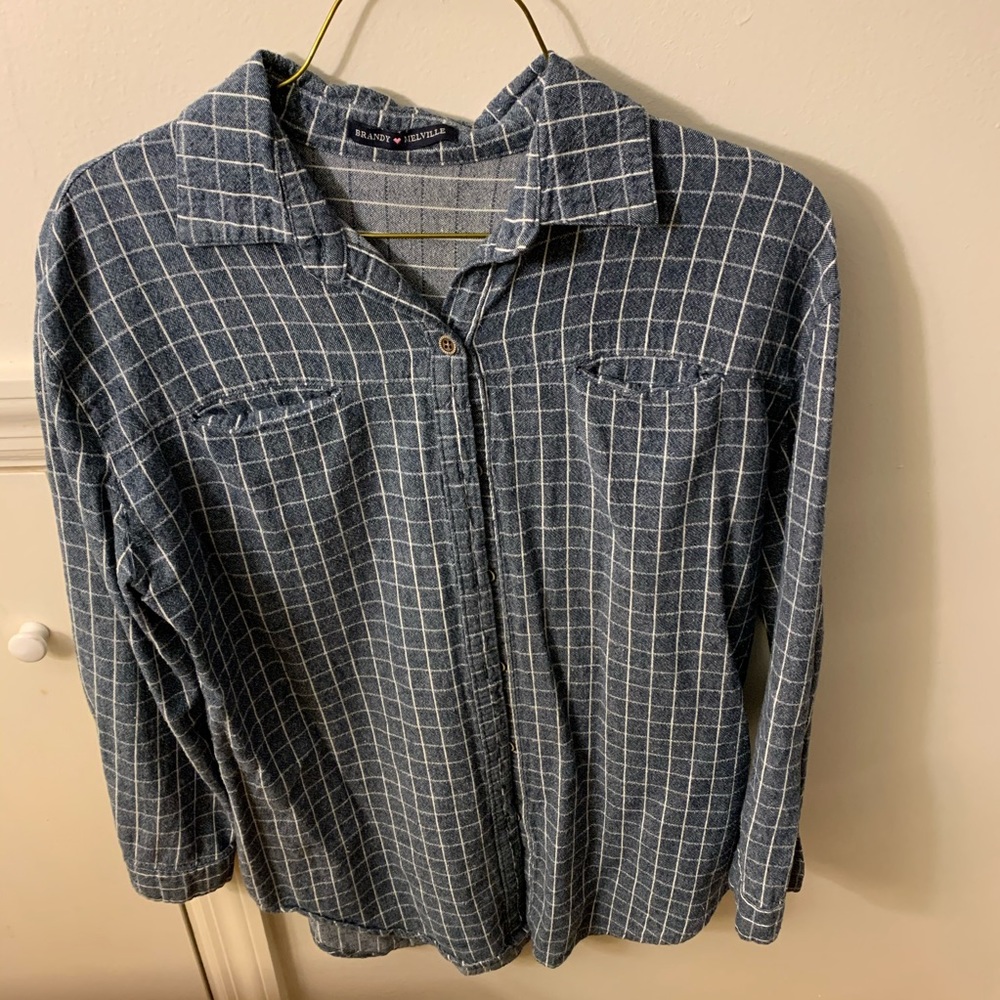 Brandy plaid shirt